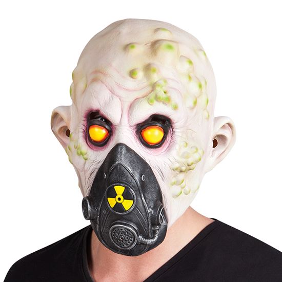verkoop - attributen - Halloween - Masker Nucleair slachtoffer